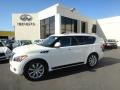 Moonlight White - QX 56 4WD Photo No. 4