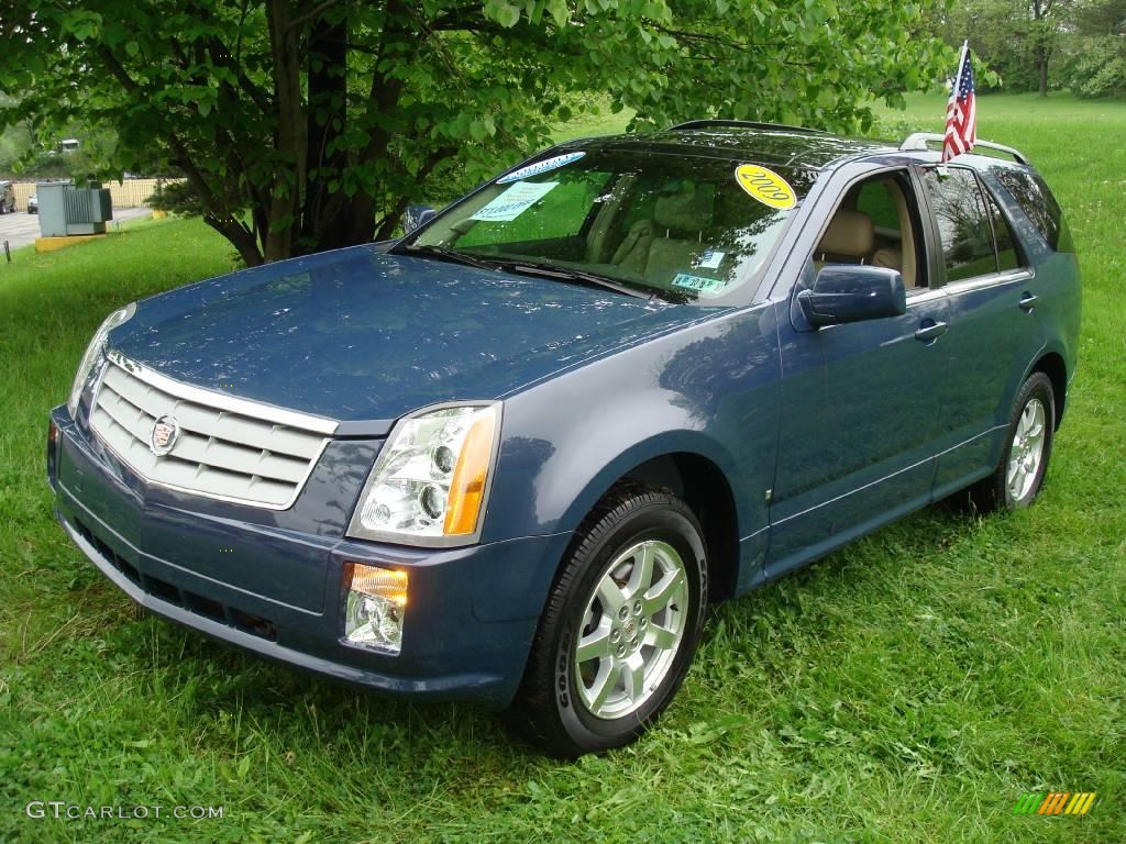 2009 SRX 4 V6 AWD - Blue Diamond / Cocoa/Cashmere photo #1