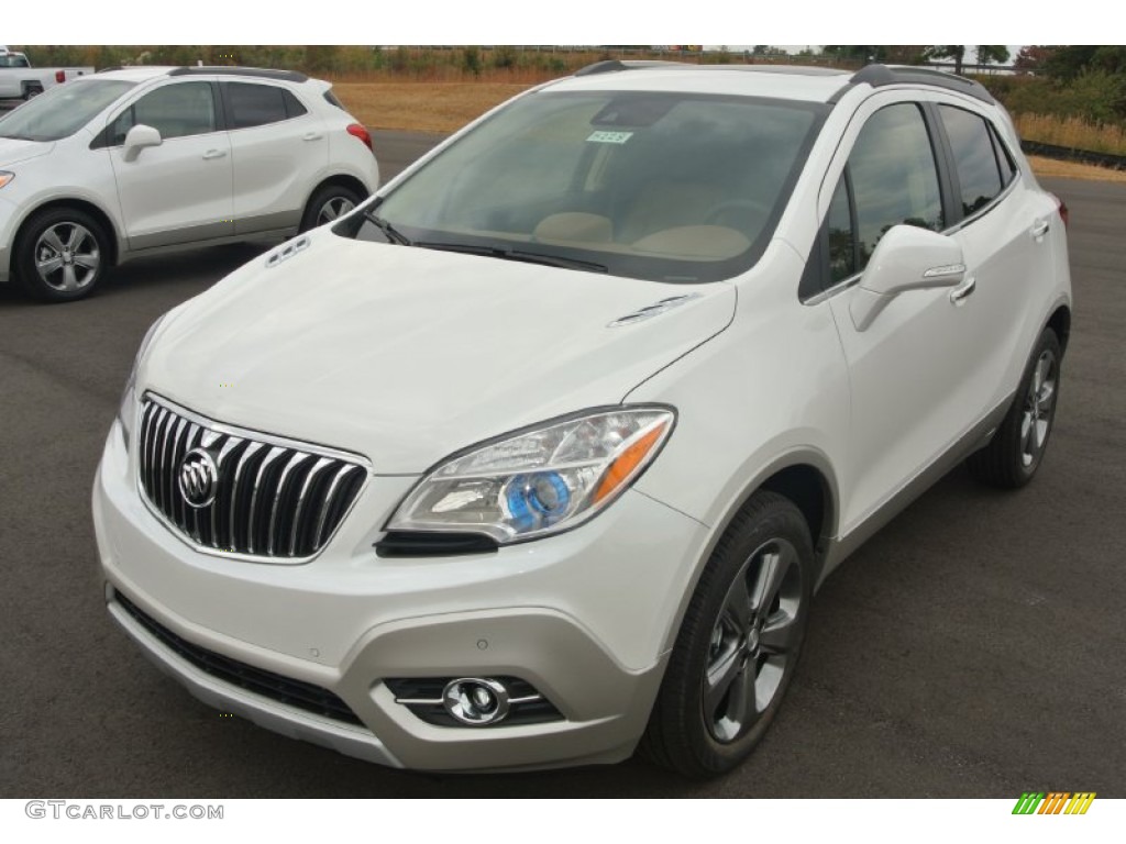 White Pearl Tricoat 2014 Buick Encore Premium Exterior Photo #87321784