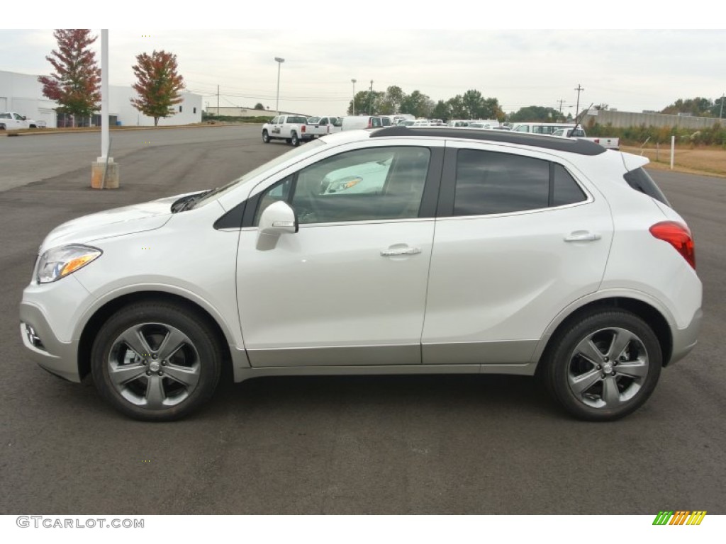 White Pearl Tricoat 2014 Buick Encore Premium Exterior Photo #87321807