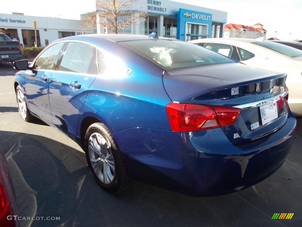 2014 Impala LT - Blue Topaz Metallic / Jet Black photo #4