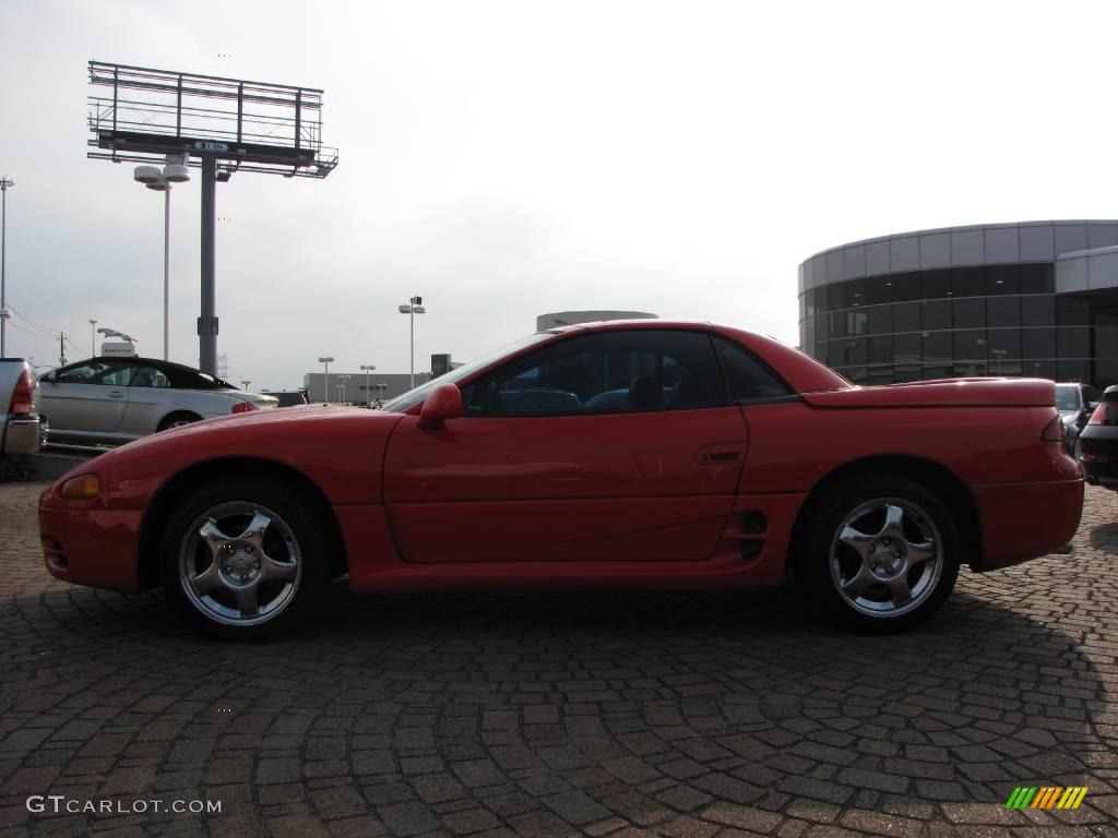 1995 3000GT Spyder SL - Caracas Red / Black photo #2