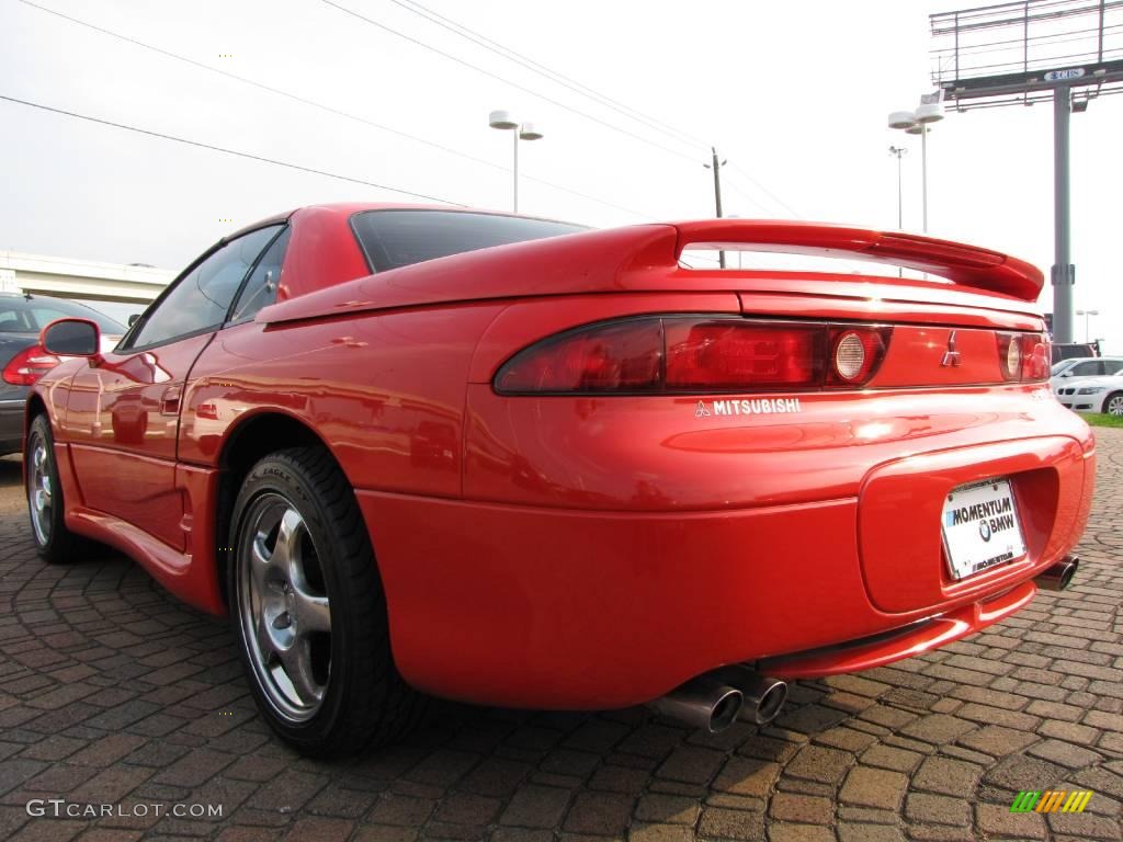 1995 3000GT Spyder SL - Caracas Red / Black photo #3