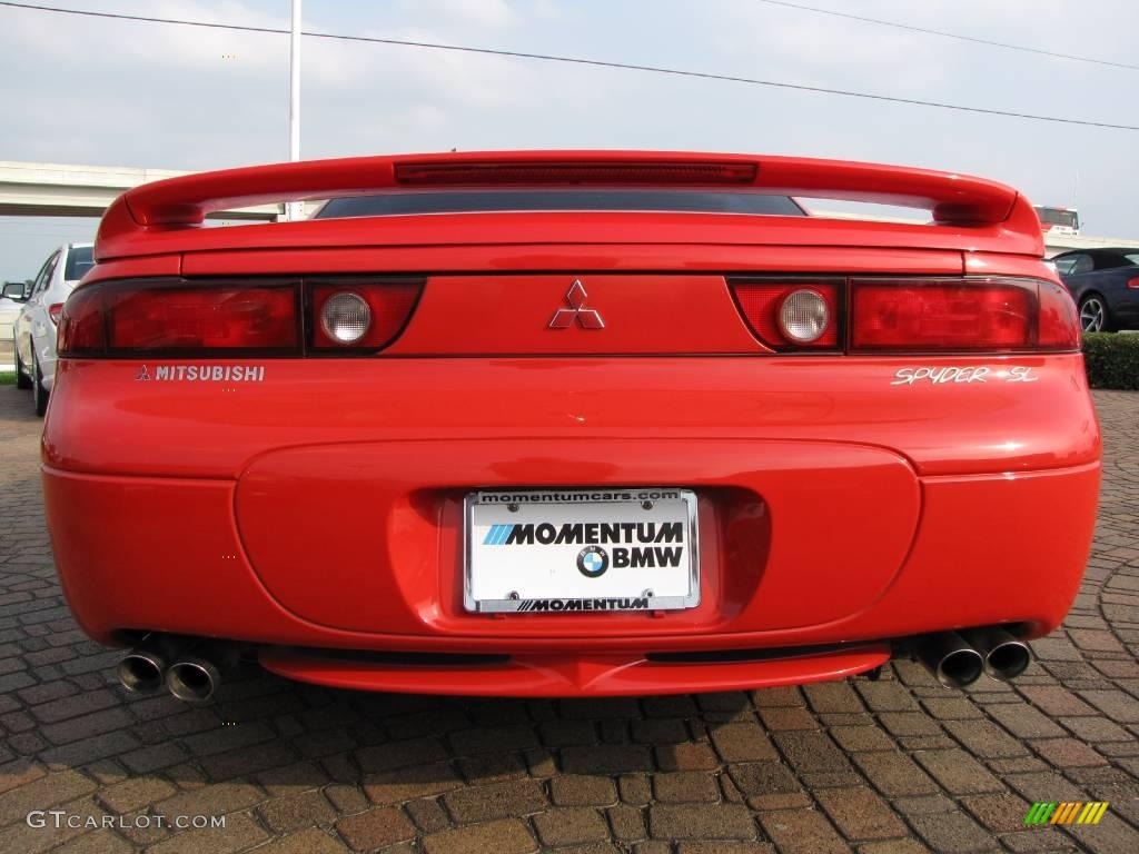 1995 3000GT Spyder SL - Caracas Red / Black photo #4