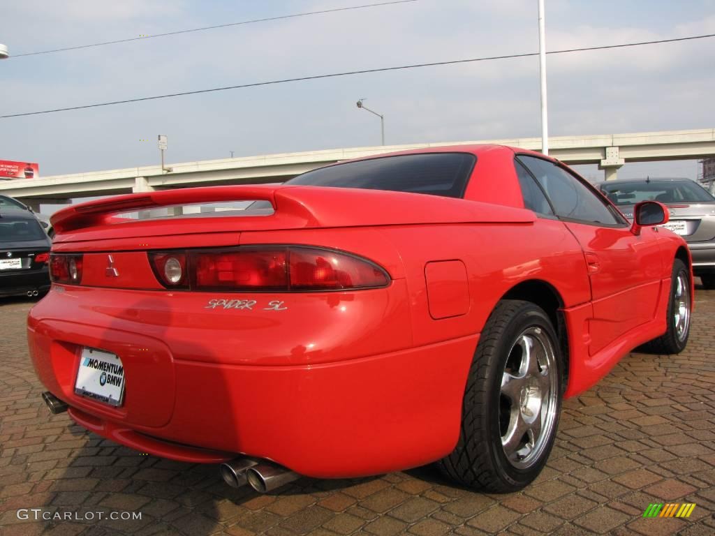 1995 3000GT Spyder SL - Caracas Red / Black photo #5