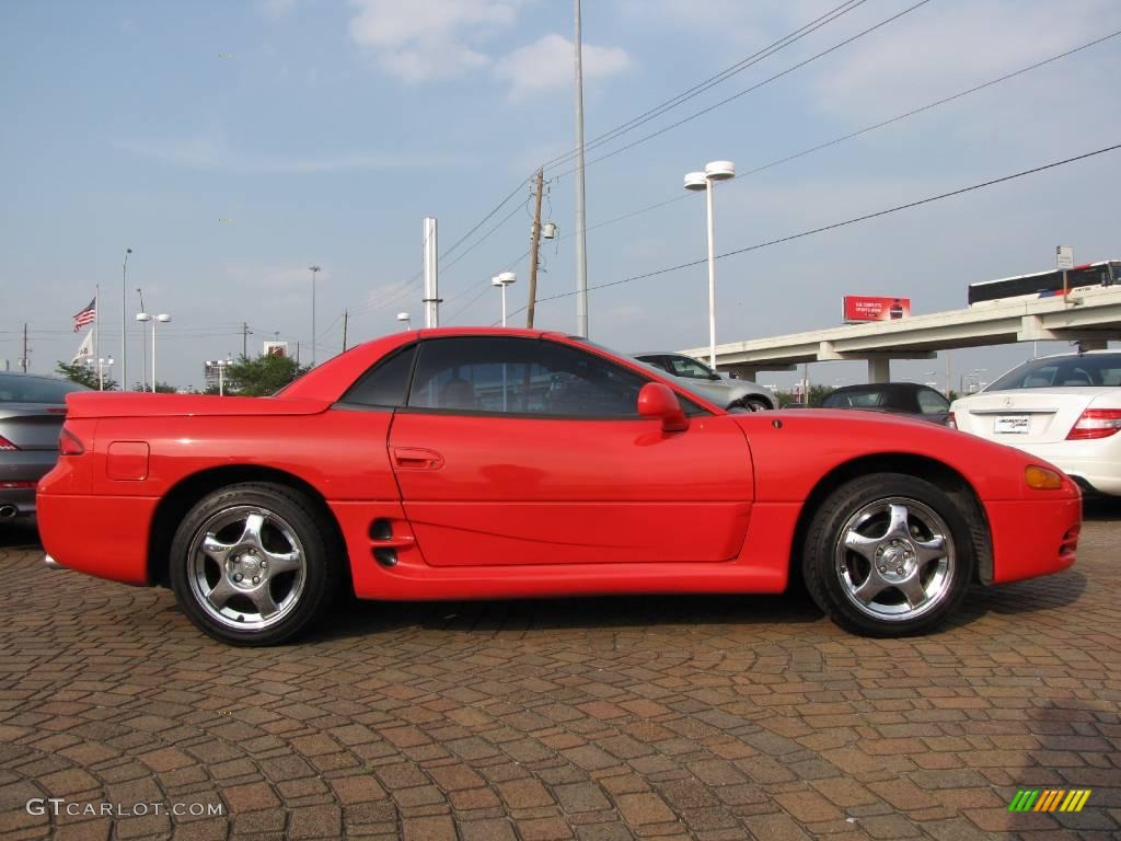 1995 3000GT Spyder SL - Caracas Red / Black photo #6
