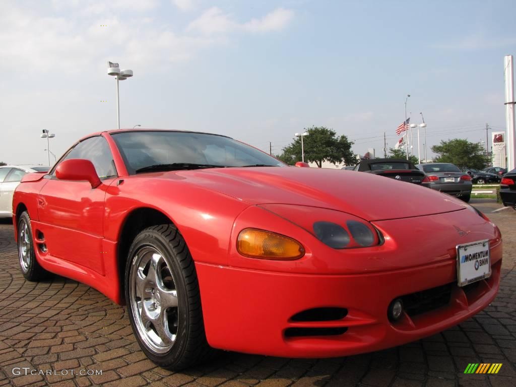 1995 3000GT Spyder SL - Caracas Red / Black photo #7