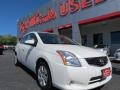 Aspen White 2012 Nissan Sentra 2.0