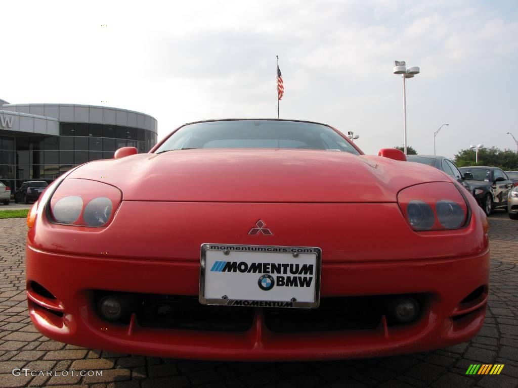 1995 3000GT Spyder SL - Caracas Red / Black photo #8