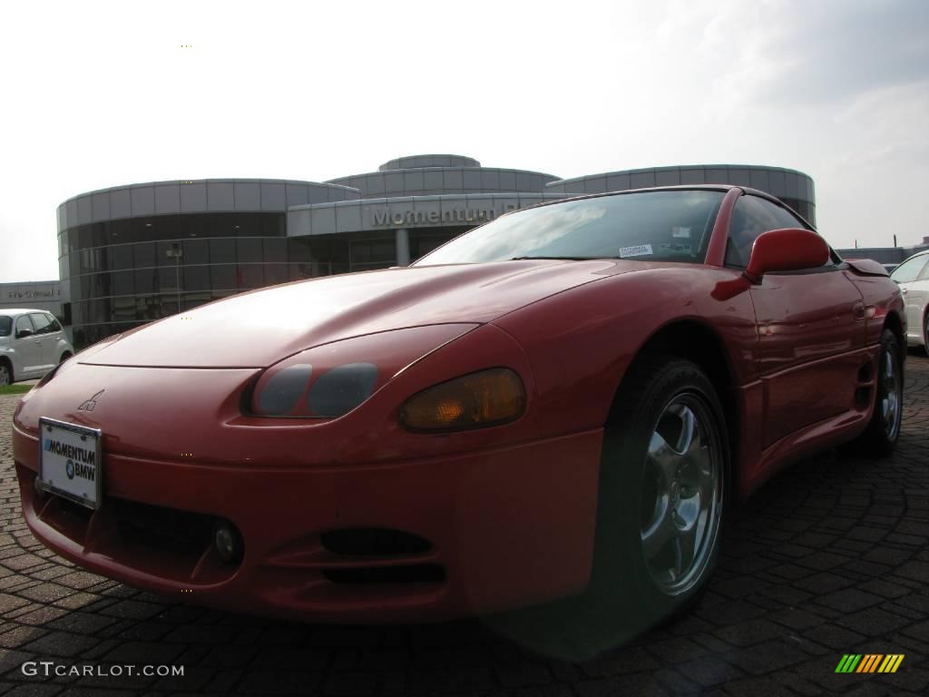 1995 3000GT Spyder SL - Caracas Red / Black photo #9