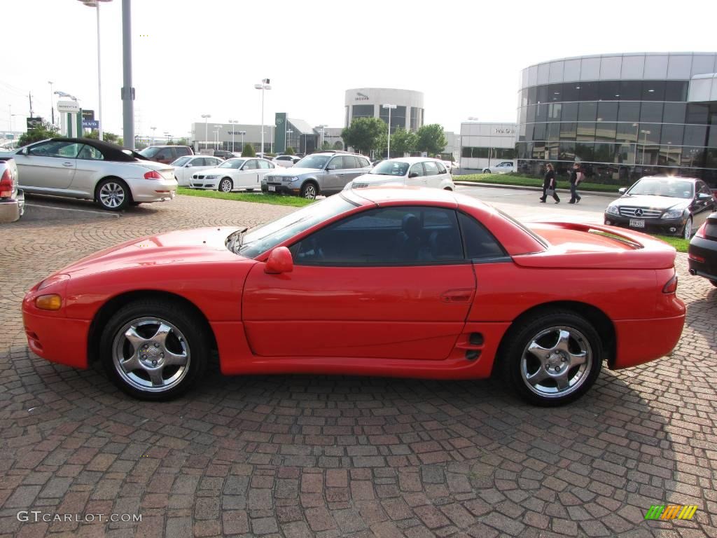 1995 3000GT Spyder SL - Caracas Red / Black photo #10