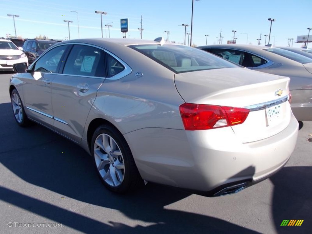2014 Impala LTZ - Champagne Silver Metallic / Jet Black/Dark Titanium photo #4