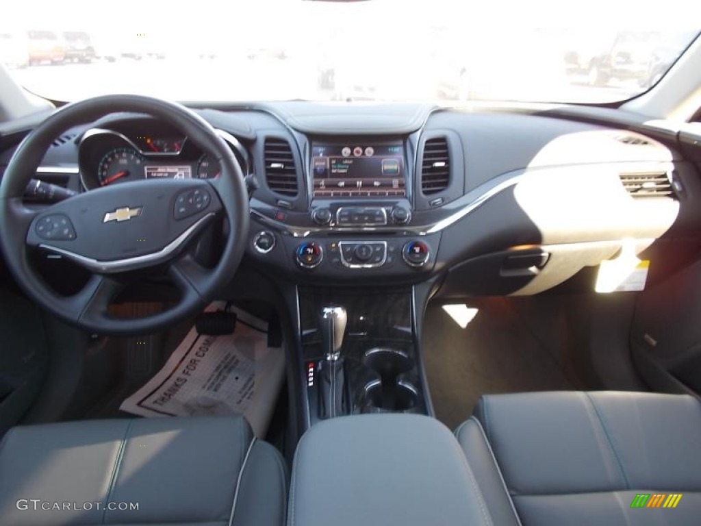 2014 Impala LTZ - Champagne Silver Metallic / Jet Black/Dark Titanium photo #9