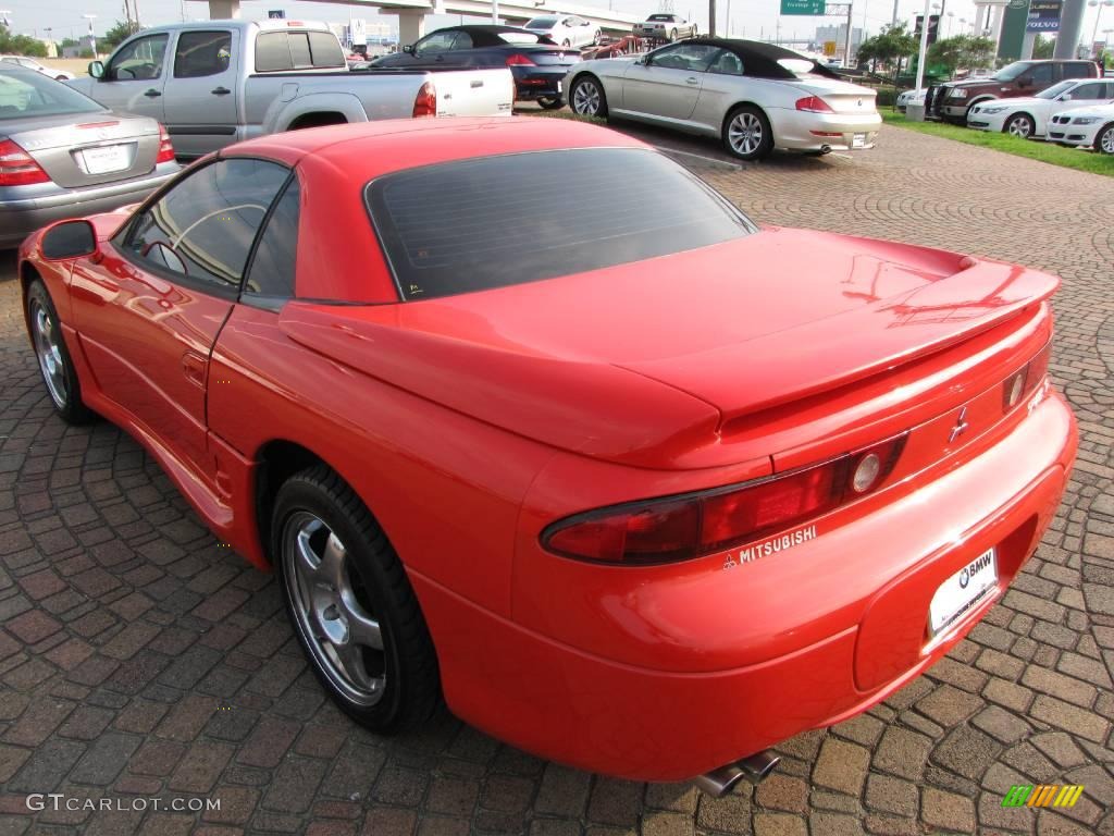 1995 3000GT Spyder SL - Caracas Red / Black photo #11
