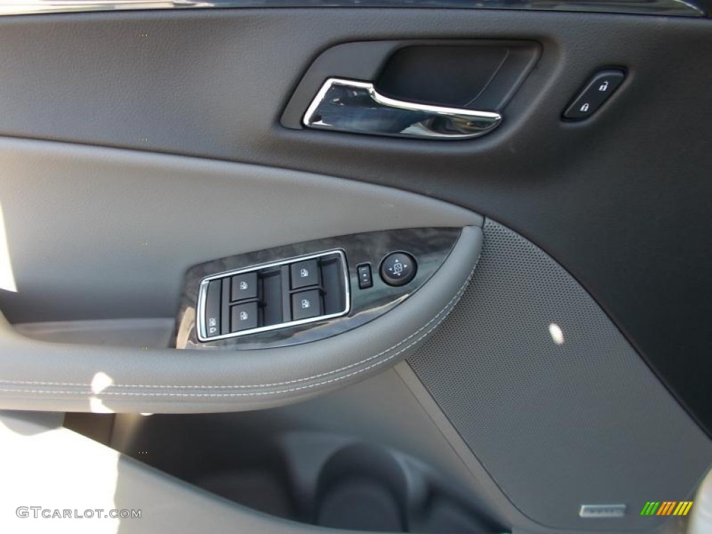 2014 Impala LTZ - Champagne Silver Metallic / Jet Black/Dark Titanium photo #13