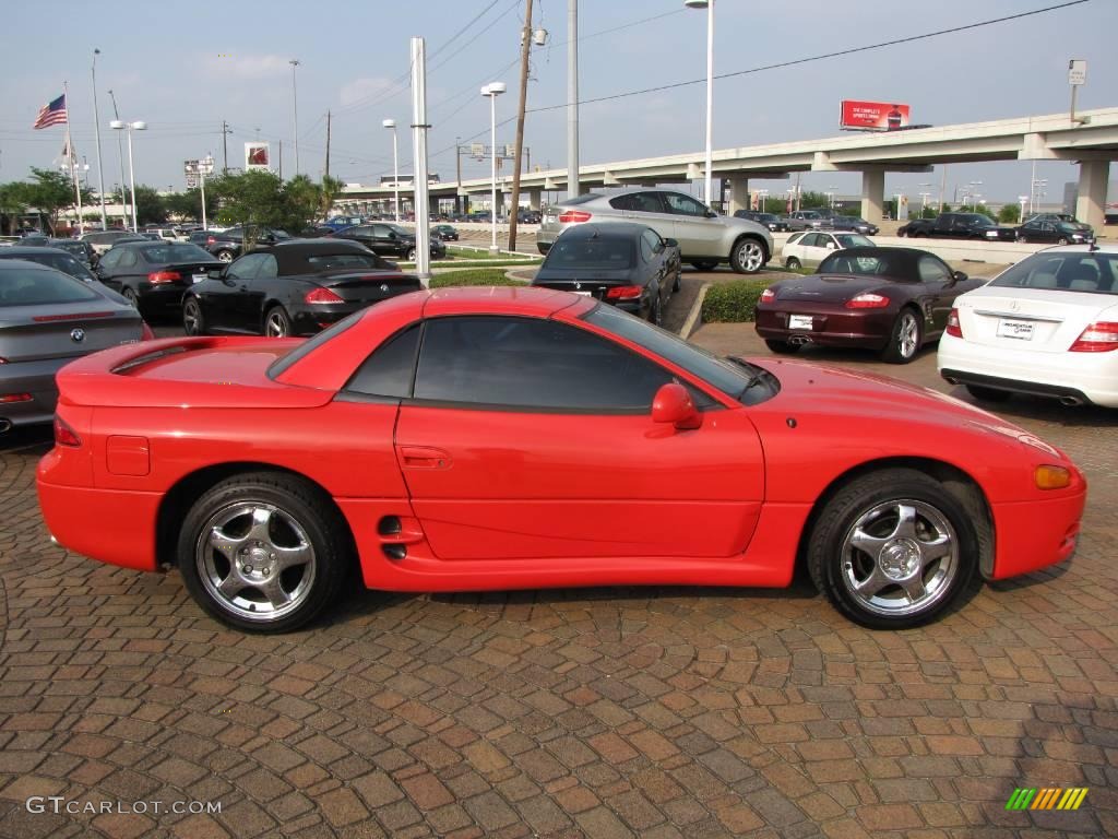 1995 3000GT Spyder SL - Caracas Red / Black photo #14