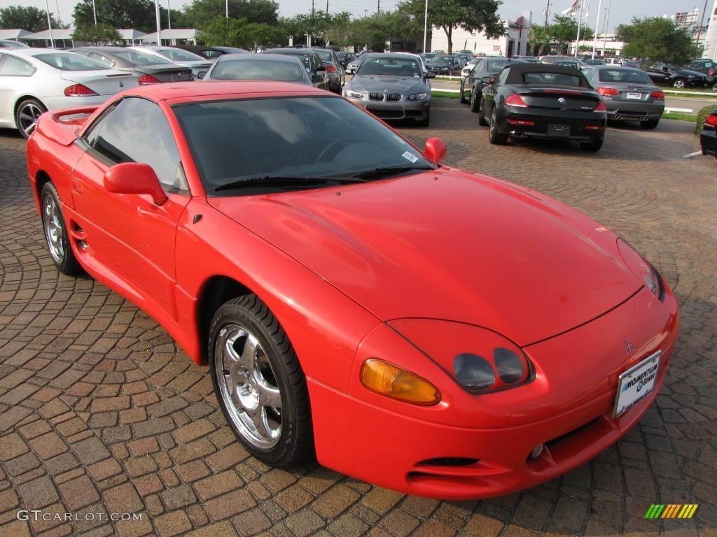1995 3000GT Spyder SL - Caracas Red / Black photo #15