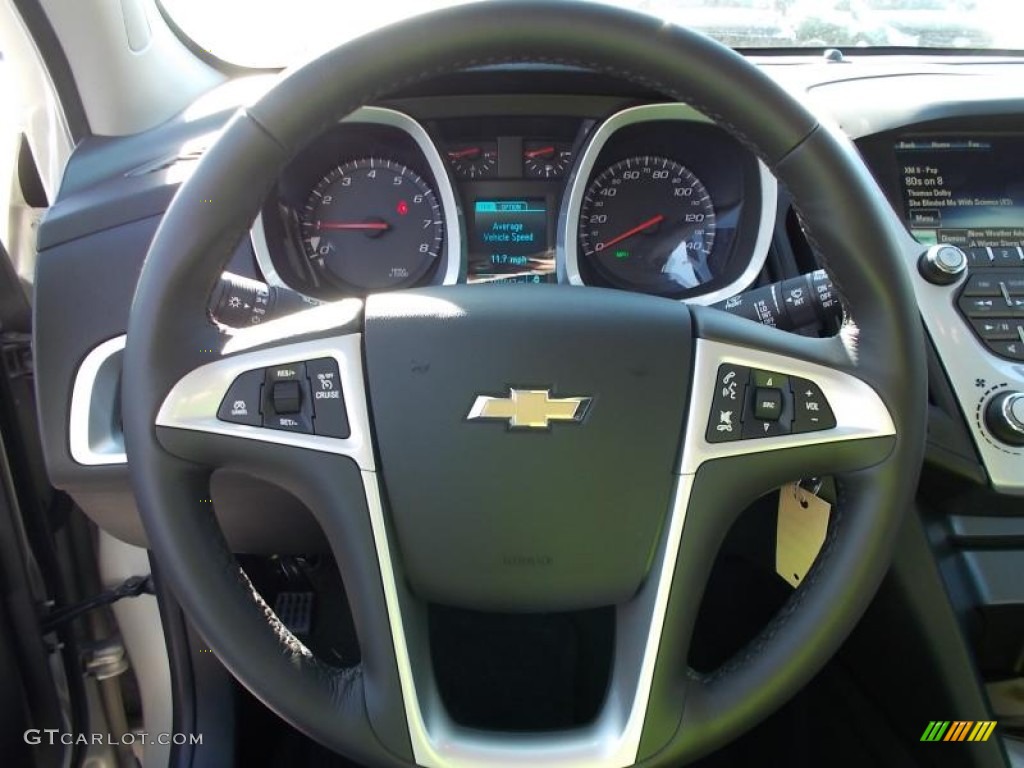 2014 Chevrolet Equinox LTZ AWD Jet Black Steering Wheel Photo #87323953