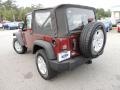 2007 Red Rock Crystal Pearl Jeep Wrangler X 4x4  photo #11