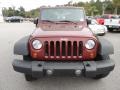 2007 Red Rock Crystal Pearl Jeep Wrangler X 4x4  photo #14