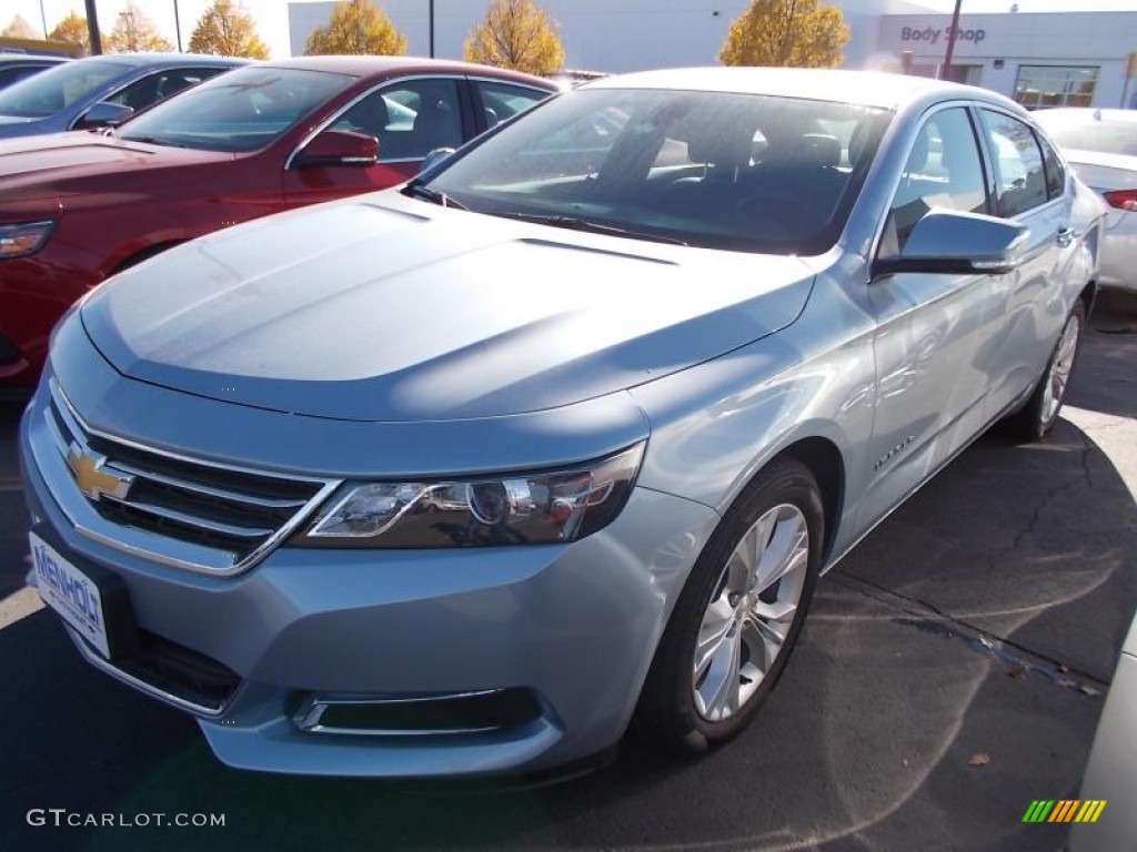 2014 Impala LT - Silver Topaz Metallic / Jet Black photo #5