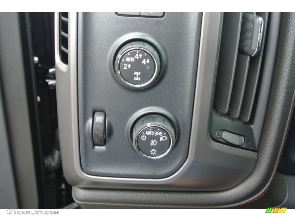 2014 GMC Sierra 1500 SLT Crew Cab 4x4 Controls Photo #87324157