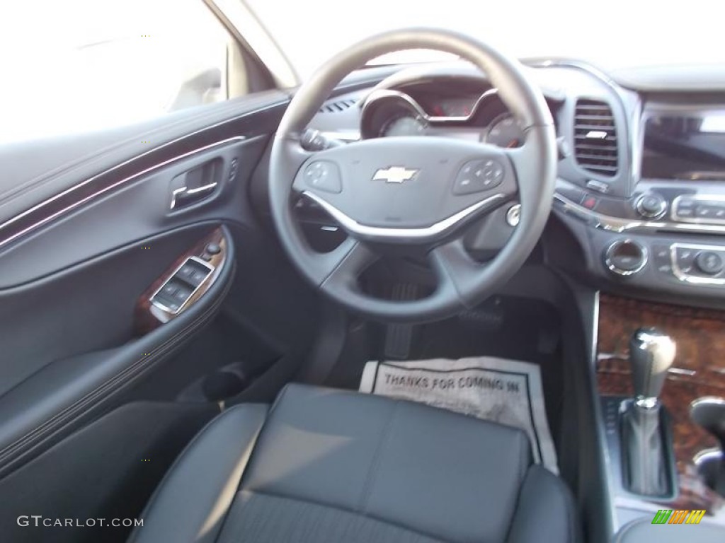 2014 Impala LT - Silver Topaz Metallic / Jet Black photo #9