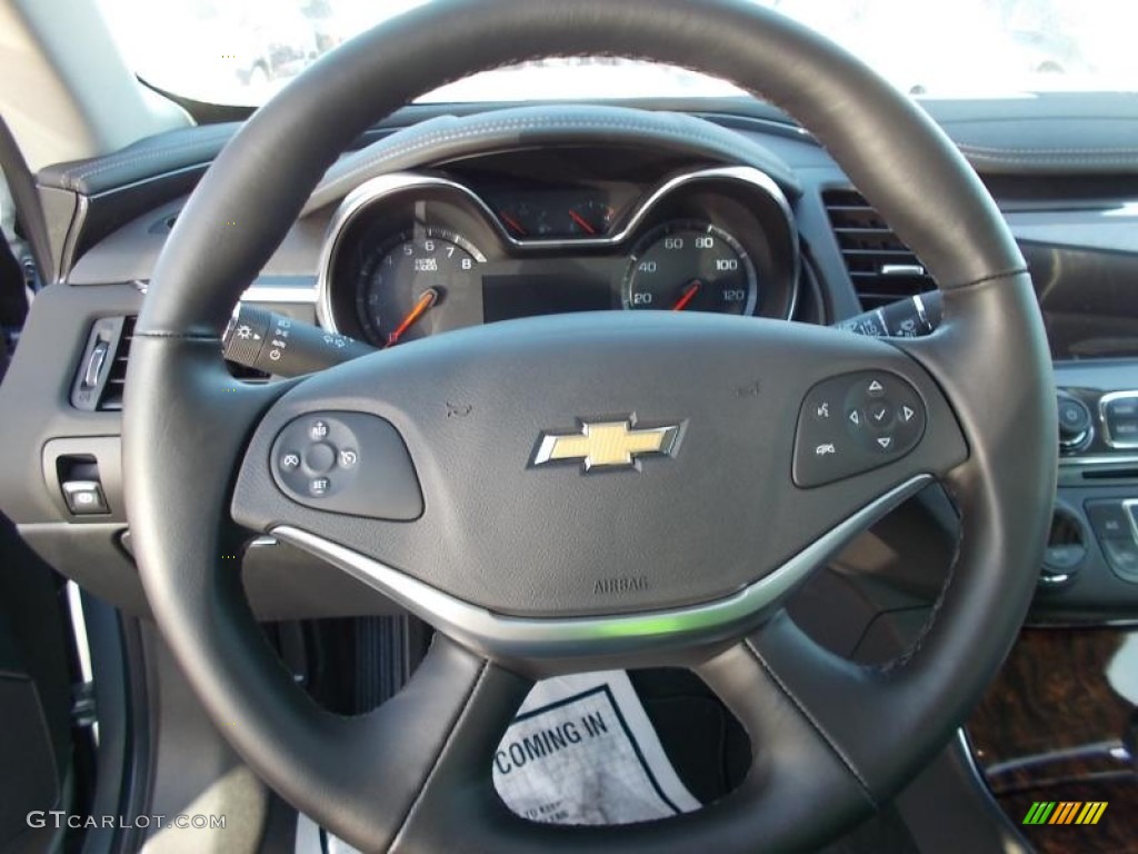2014 Impala LT - Silver Topaz Metallic / Jet Black photo #13