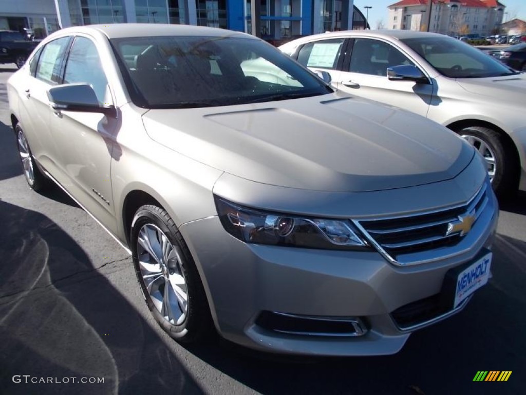 2014 Impala LT - Champagne Silver Metallic / Jet Black photo #1