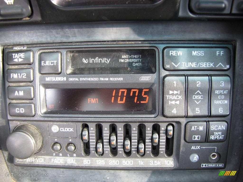 1995 3000GT Spyder SL - Caracas Red / Black photo #22