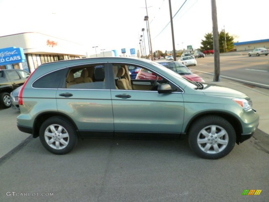 2011 CR-V SE 4WD - Opal Sage Metallic / Ivory photo #7