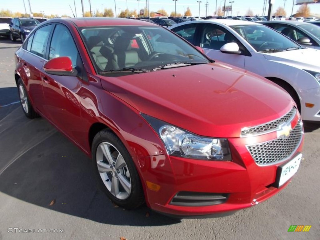 2014 Cruze LT - Red Hot / Jet Black photo #1