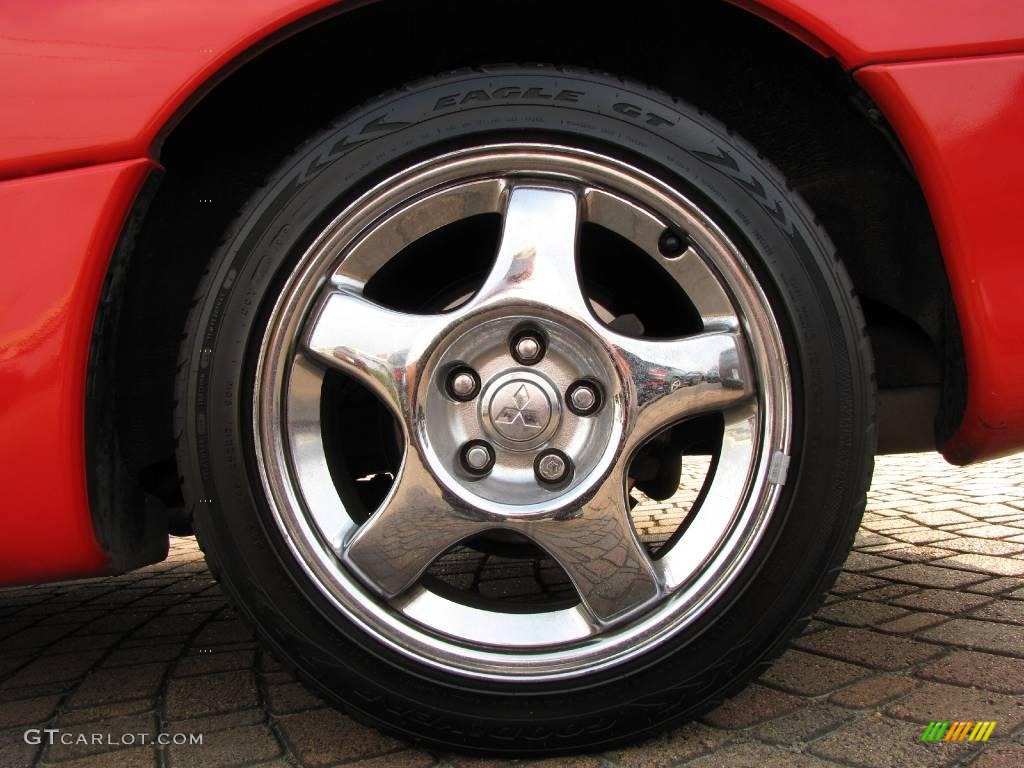 1995 3000GT Spyder SL - Caracas Red / Black photo #24