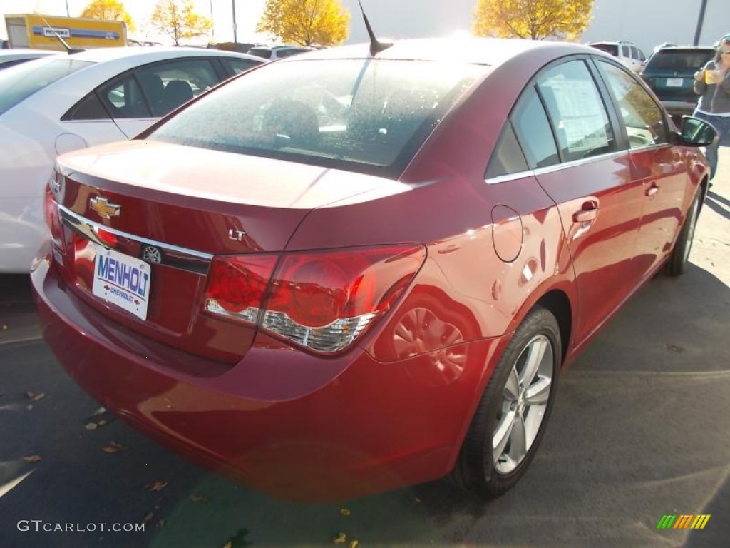 2014 Cruze LT - Red Hot / Jet Black photo #2