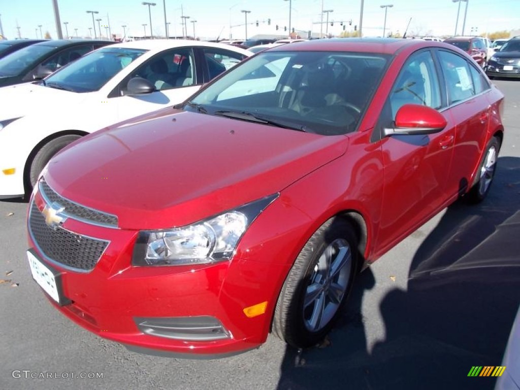 2014 Cruze LT - Red Hot / Jet Black photo #5