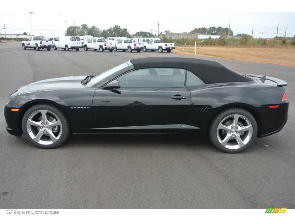 2014 Camaro LT/RS Convertible - Black / Black photo #3