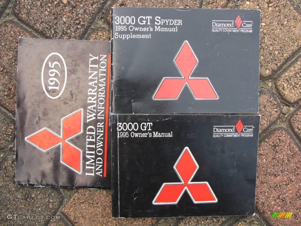 1995 3000GT Spyder SL - Caracas Red / Black photo #26