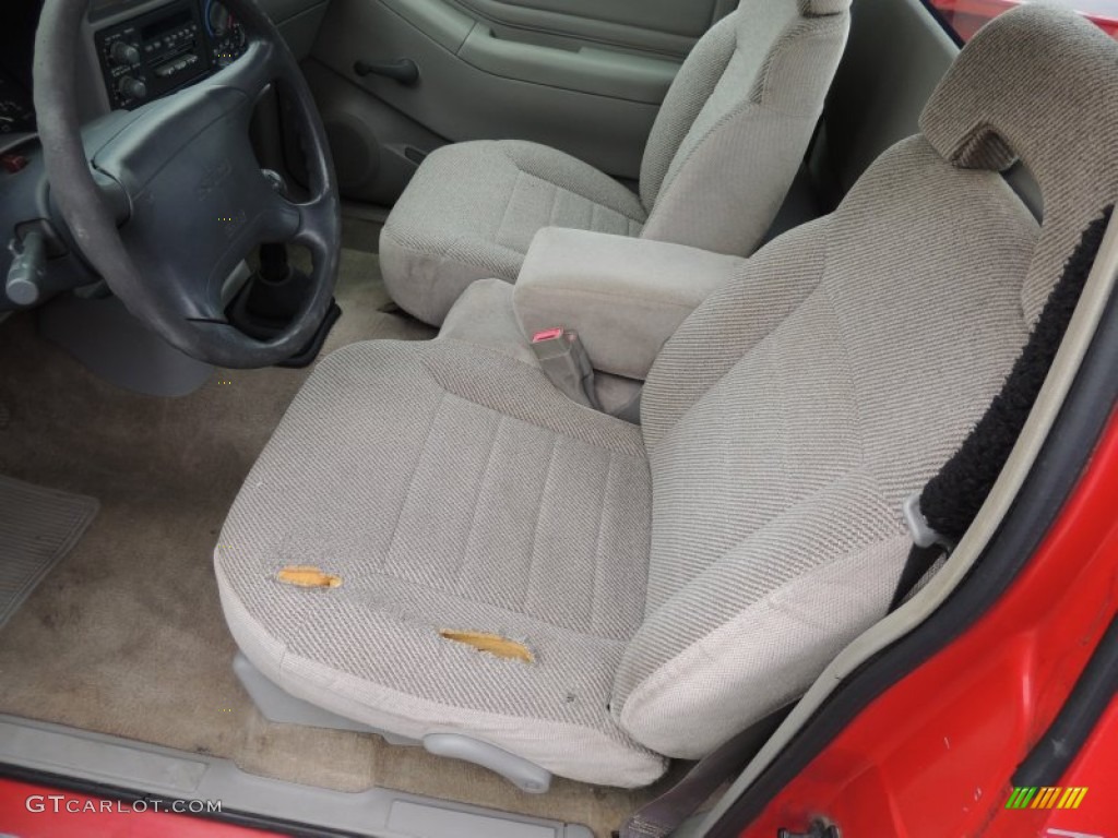 1996 Hombre S Regular Cab - Standard Red / Gray photo #4