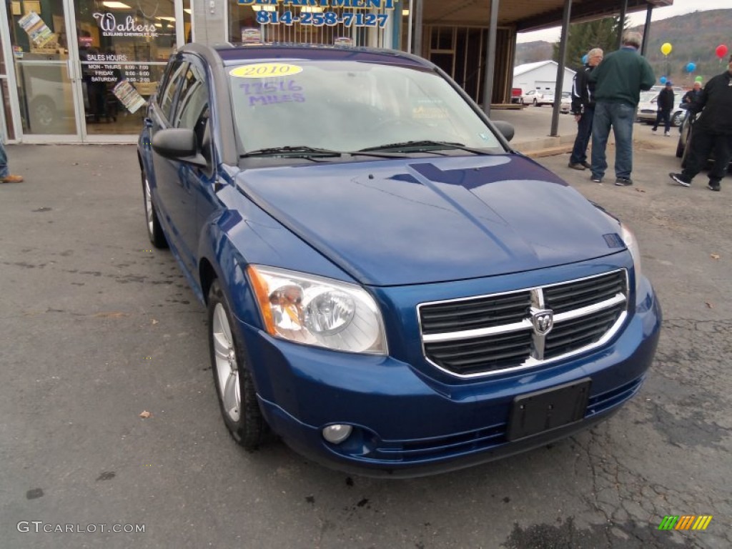 2010 Caliber Mainstreet - Deep Water Blue Pearl / Dark Slate Gray/Medium Graystone photo #2