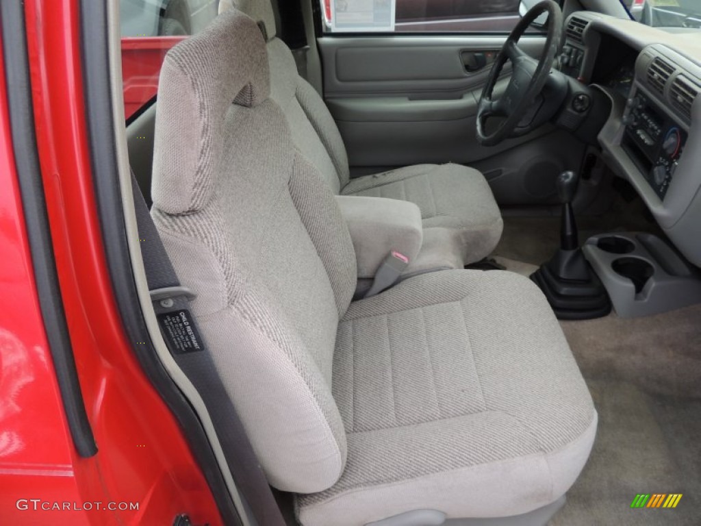 1996 Hombre S Regular Cab - Standard Red / Gray photo #6