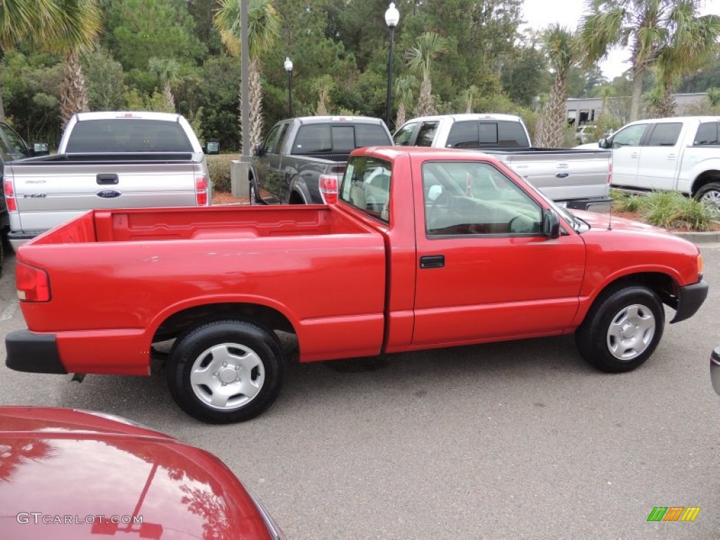 Standard Red 1996 Isuzu Hombre S Regular Cab Exterior Photo #87325540