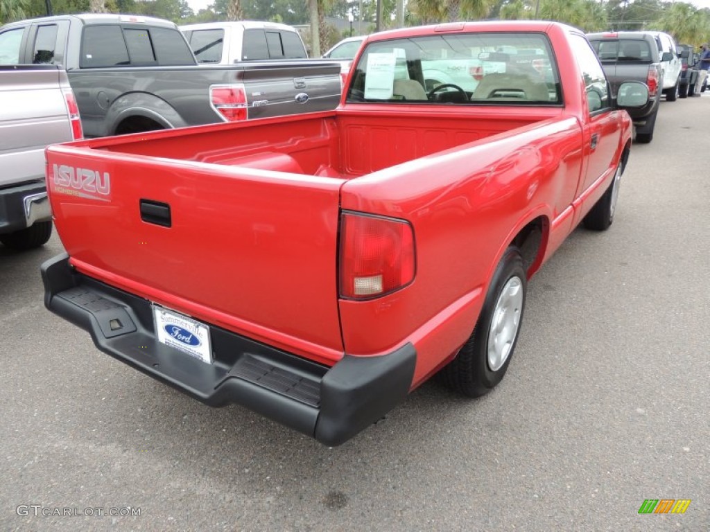 1996 Hombre S Regular Cab - Standard Red / Gray photo #9