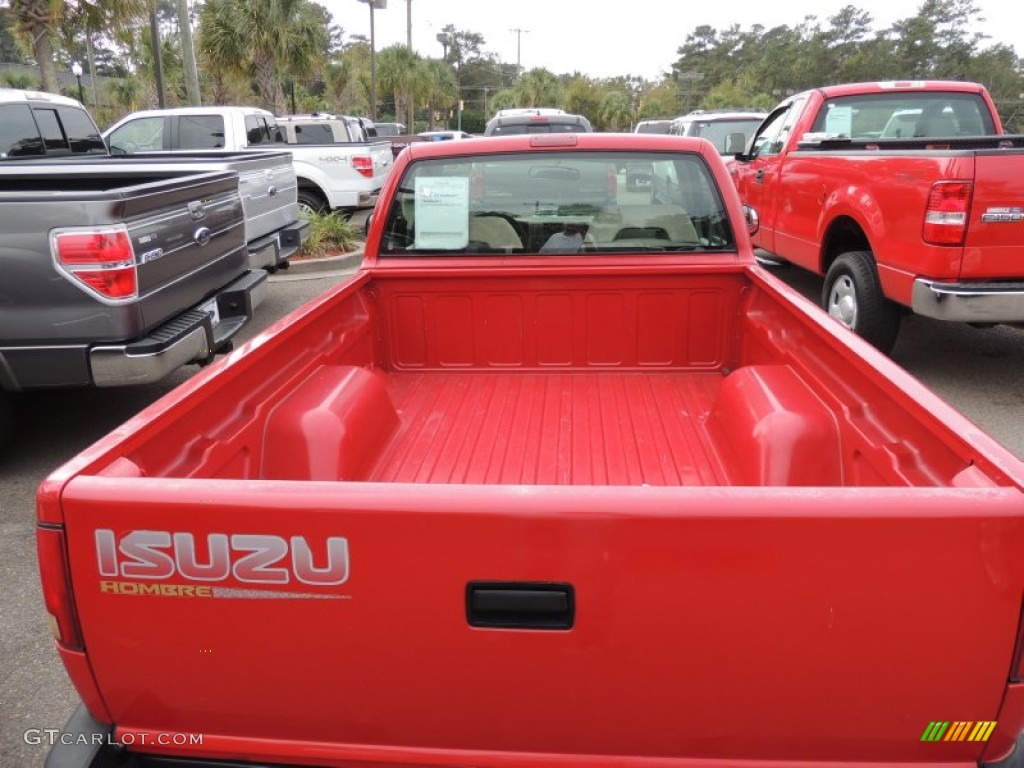 1996 Hombre S Regular Cab - Standard Red / Gray photo #10