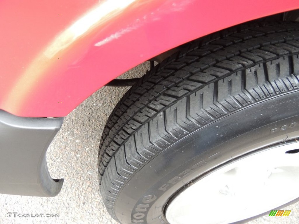 1996 Hombre S Regular Cab - Standard Red / Gray photo #13