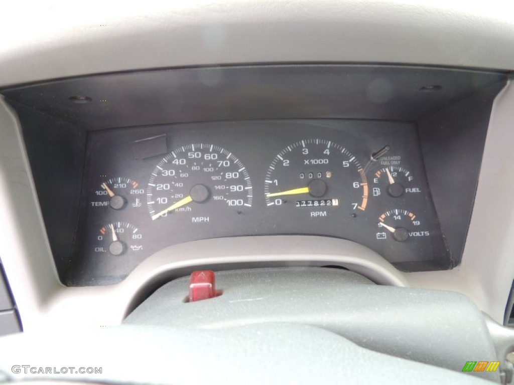 1996 Isuzu Hombre S Regular Cab Gauges Photo #87325768