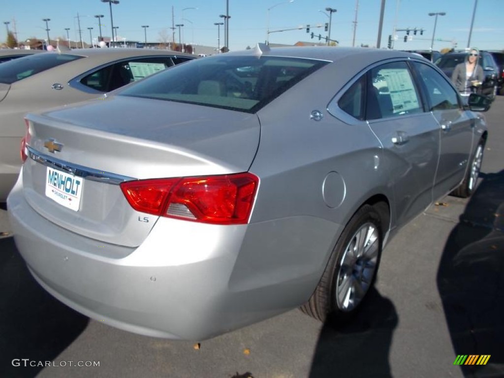 2014 Impala LS - Silver Ice Metallic / Jet Black/Dark Titanium photo #2