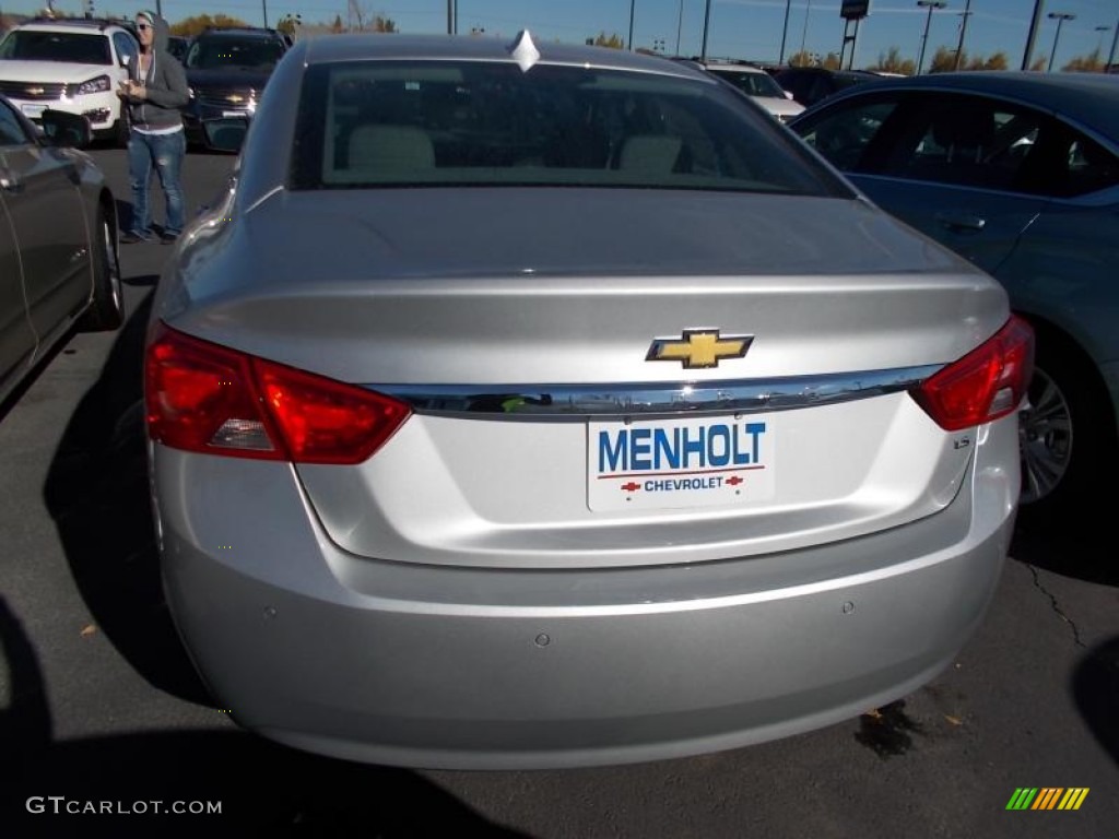 2014 Impala LS - Silver Ice Metallic / Jet Black/Dark Titanium photo #3