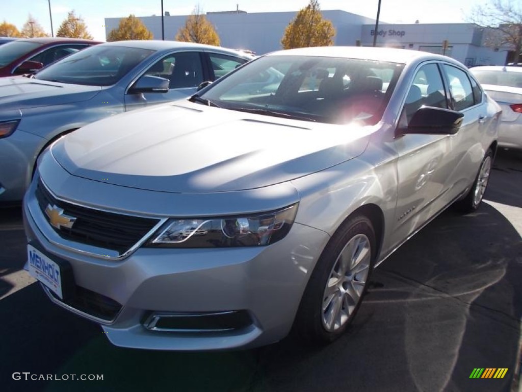 2014 Impala LS - Silver Ice Metallic / Jet Black/Dark Titanium photo #5