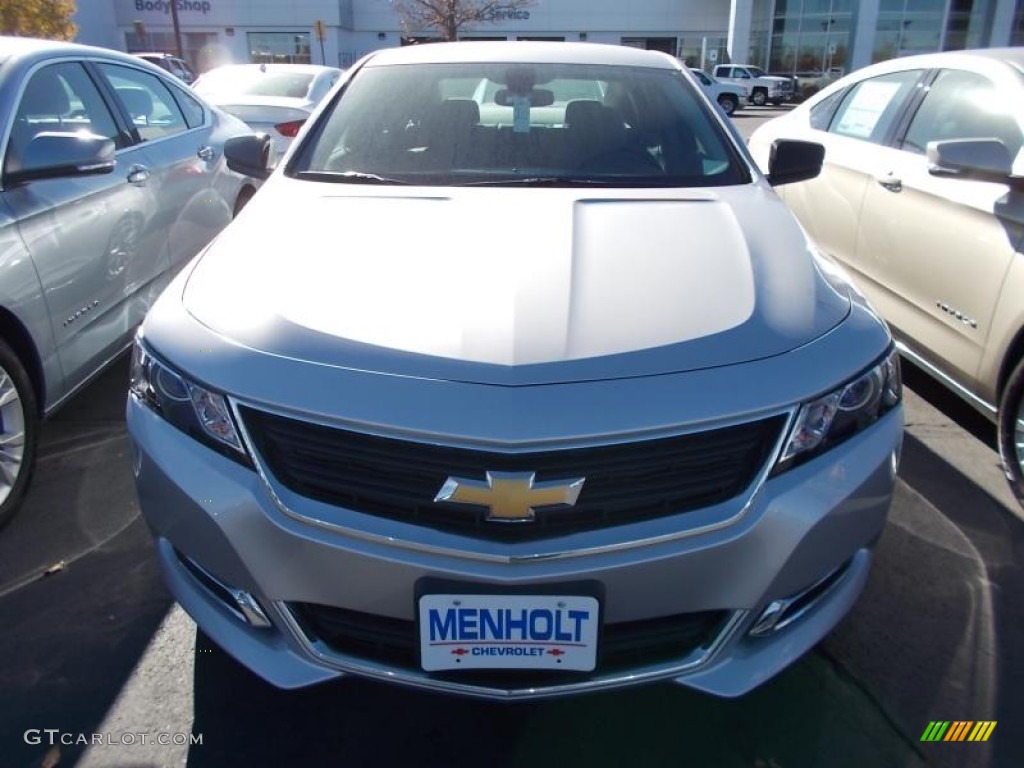 2014 Impala LS - Silver Ice Metallic / Jet Black/Dark Titanium photo #6