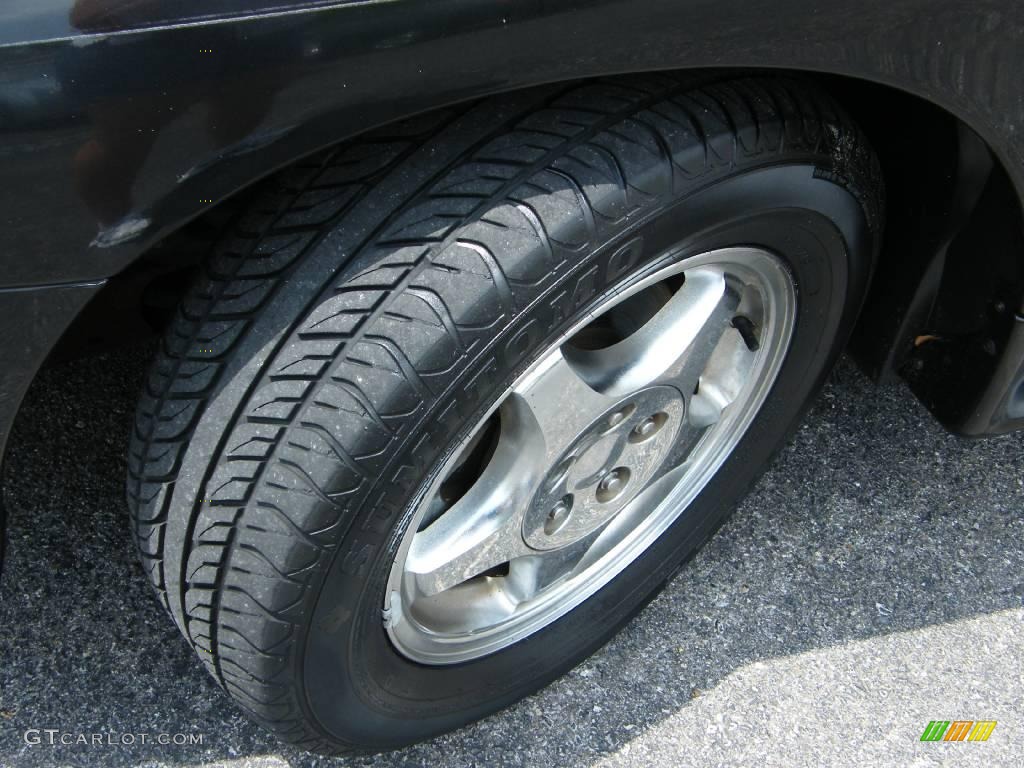 1997 Taurus SHO - Ebony Black Satin Metallic / Saddle photo #11